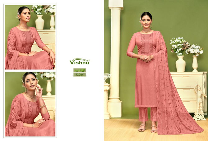 Nagina Vol 2 By Vishnu Chinon Designer Dress Material Suppliers In India